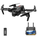 Drone Profissional Com Sensor de Obstáculo Câmera FullHD 4K Wifi / AvangerCopter P10-11 Importe Go Preto 1 Bateria de Lítio 