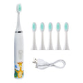 Escova de Dentes Elétrica Infantil PRO Recarregável + Brinde Exclusivo Escova de Dentes Elétrica Infantil PRO Recarregável Importe Go Branco 