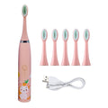 Escova de Dentes Elétrica Infantil PRO Recarregável + Brinde Exclusivo Escova de Dentes Elétrica Infantil PRO Recarregável Importe Go Rosa 