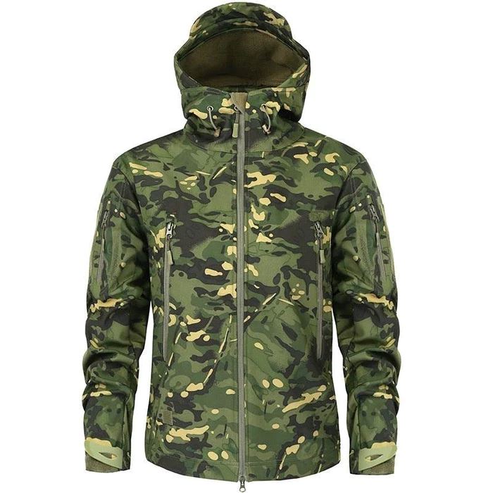 Jaqueta Camuflada Tática Americana Mage Knight 003 - Jaqueta camuflada masculina Importe Go Camuflada básica P 