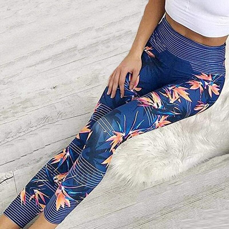 Legging Floral Workout Fitness018 Importe Go 