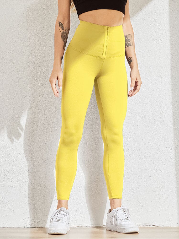 Legging Mega Modeladora LaBela Fitness012 Importe Go Amarelo S 