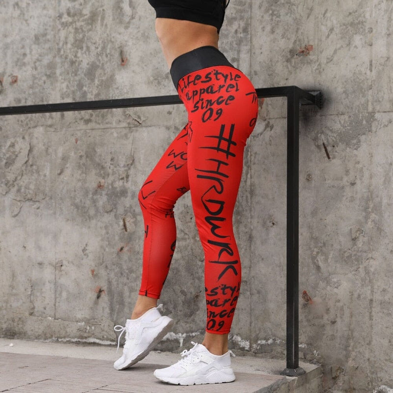 Legging Tiktok Model Fitness016 Importe Go Vermelho S 