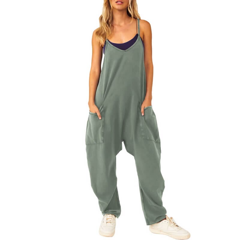 Macacão Kitty Feminino Casual Com Alça Macacão Feminino Importe Go Verde P 