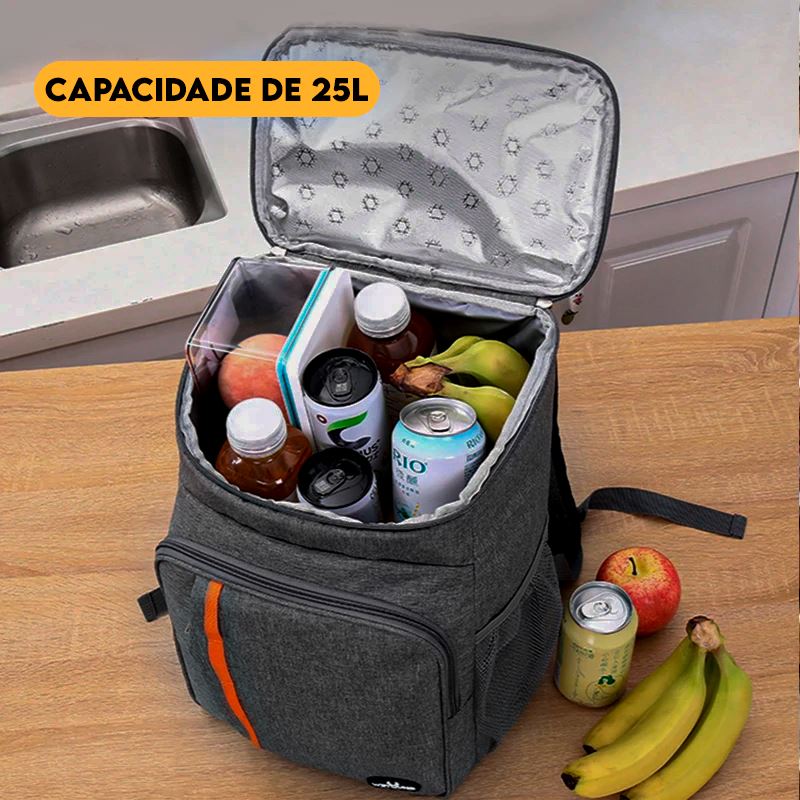 Mochila Cooler a Prova D'Água - FrostBag P17-14 Importe Go 