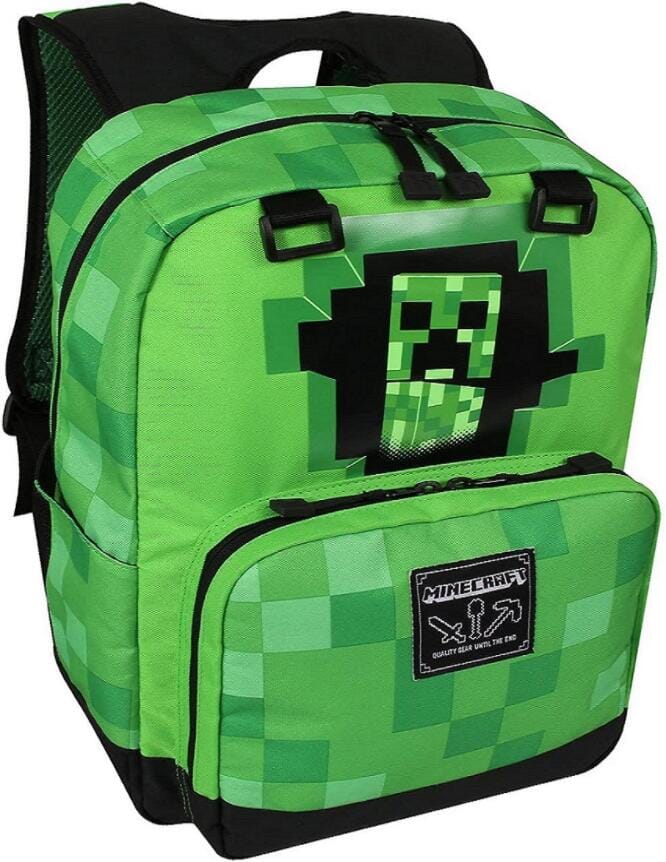 Mochila Escolar Minecraft Mochila Escolar Minecraft Importe Go Creeper 