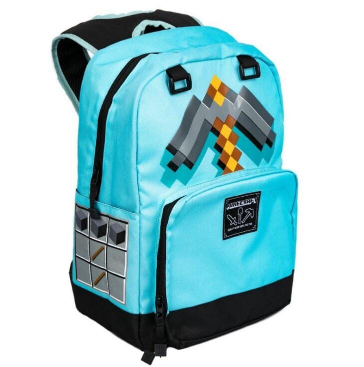 Mochila Escolar Minecraft Mochila Escolar Minecraft Importe Go Diamantes 