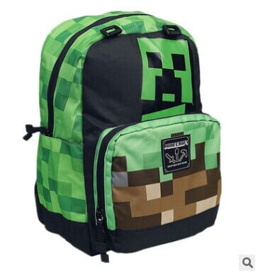 Mochila Escolar Minecraft Mochila Escolar Minecraft Importe Go Edição Especial 