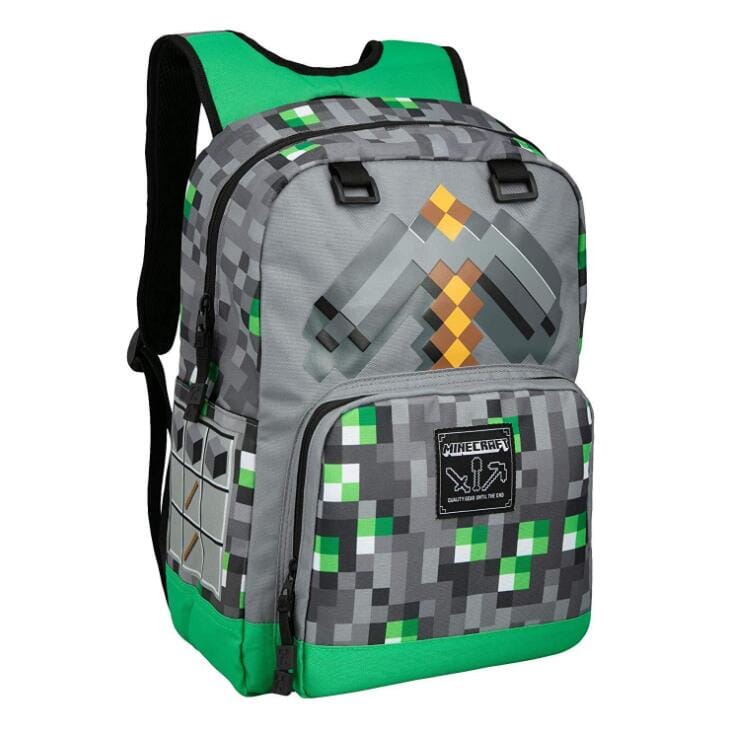 Mochila Escolar Minecraft Mochila Escolar Minecraft Importe Go Minerador 