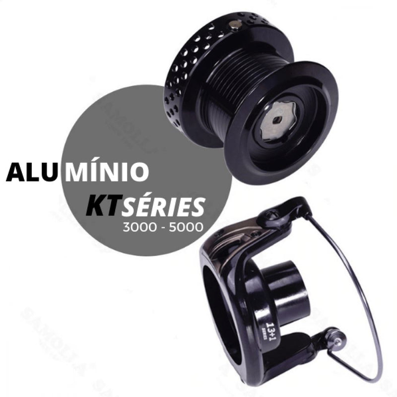 Molinete Para Pesca no Mar 23kg Serie 3000 a 8000 MOLINETES Importe Go 