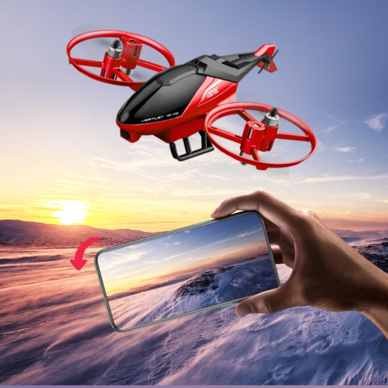 Novo Drone Helicóptero Com Câmera FullHD 4K Wifi GPS P10-12 Importe Go 