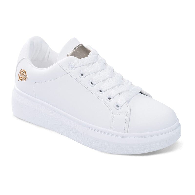 Tênis Branco Casual Feminino Ortopédico - Mônica PM01 - Tênis Branco Casual Feminino Ortopédico - Mônica Importe Go 