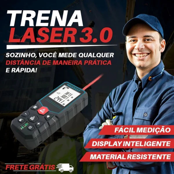 Trena Métrica a Laser Display Profissional Ferramentas 005 Importe Go 